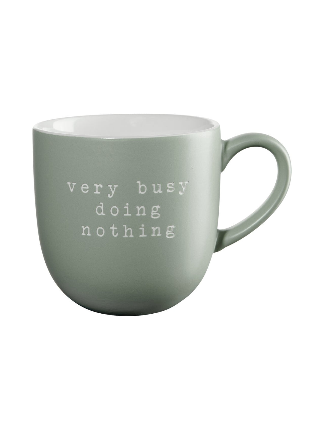 ASA - 17074277 - ASA - Henkelbecher, very busy doing nothing, hey!, 0,35l, New Bone China