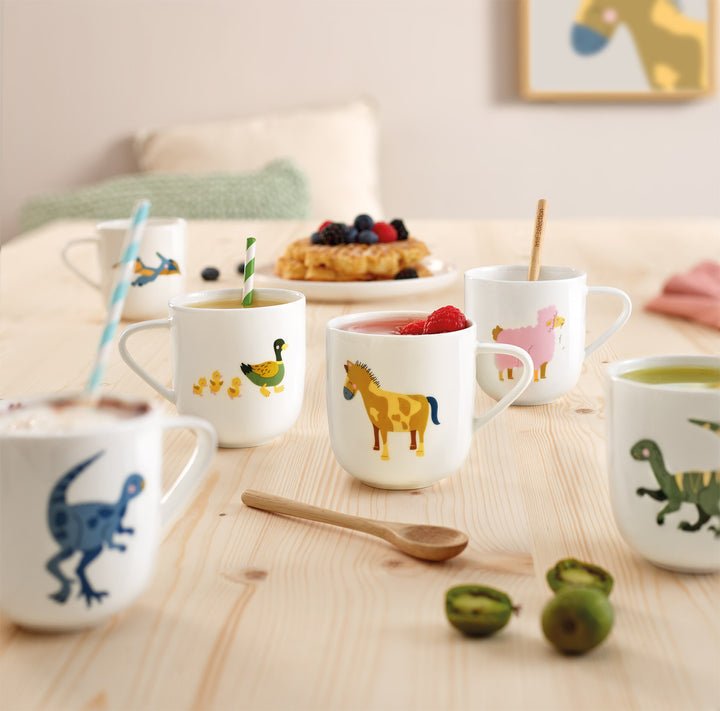 ASA - 38065314 - ASA - Henkelbecher, Westernpferd Wiebke, kids, 0,25l, Fine Bone China.