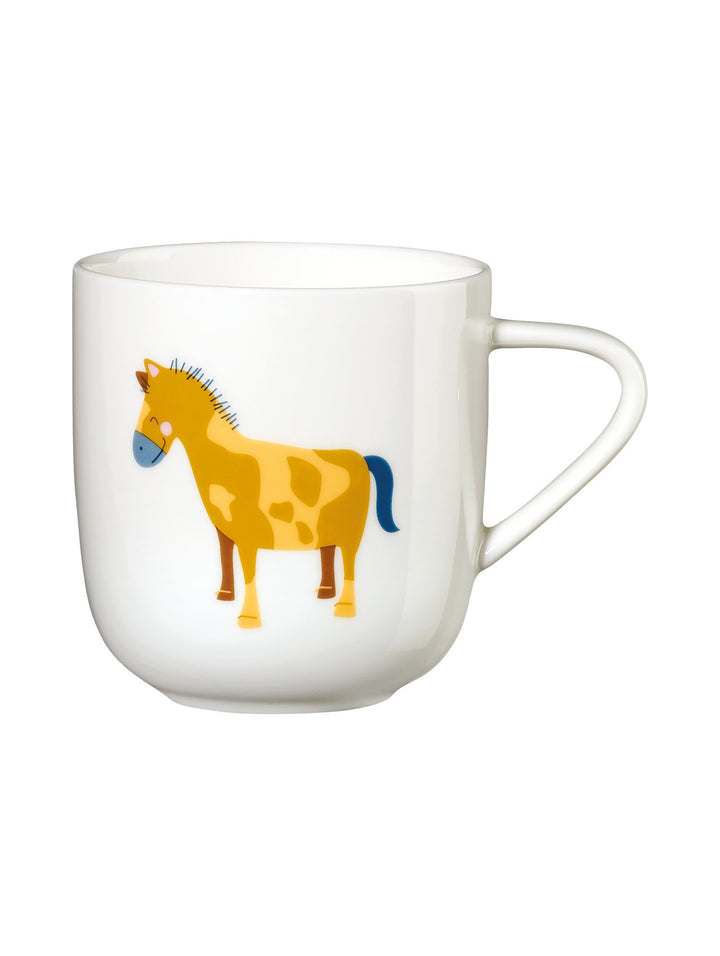 ASA - 38065314 - ASA - Henkelbecher, Westernpferd Wiebke, kids, 0,25l, Fine Bone China.