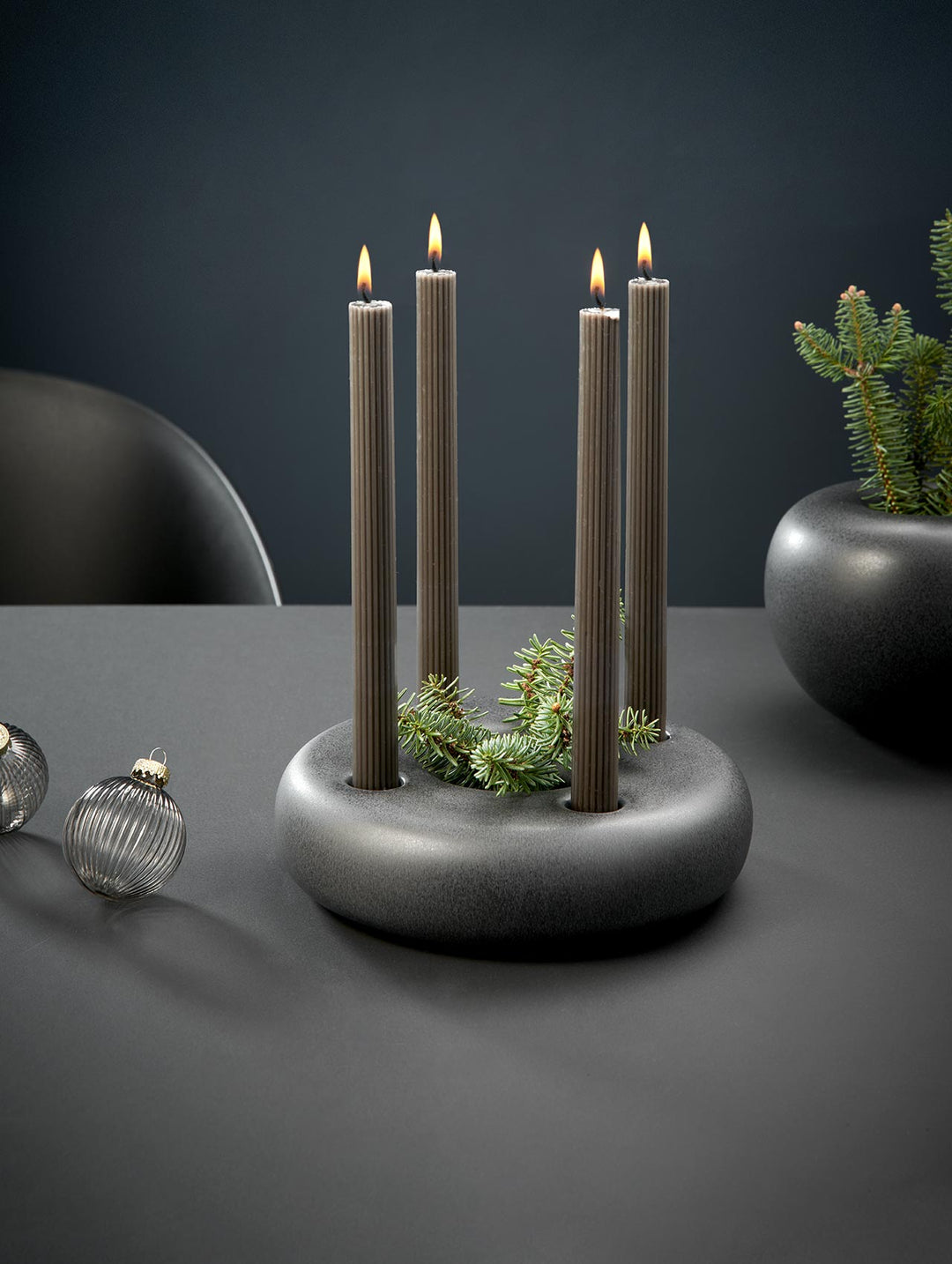 ASA - 60100174 - ASA 'Kerzenhalter, black iron'