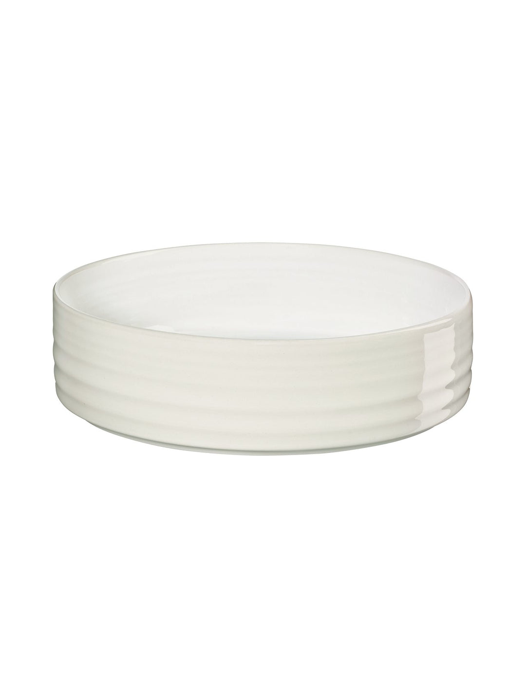 ASA - 36271198 - ASA 'Salatschale Sparkling white re:glaze D25 x H 8 cm'