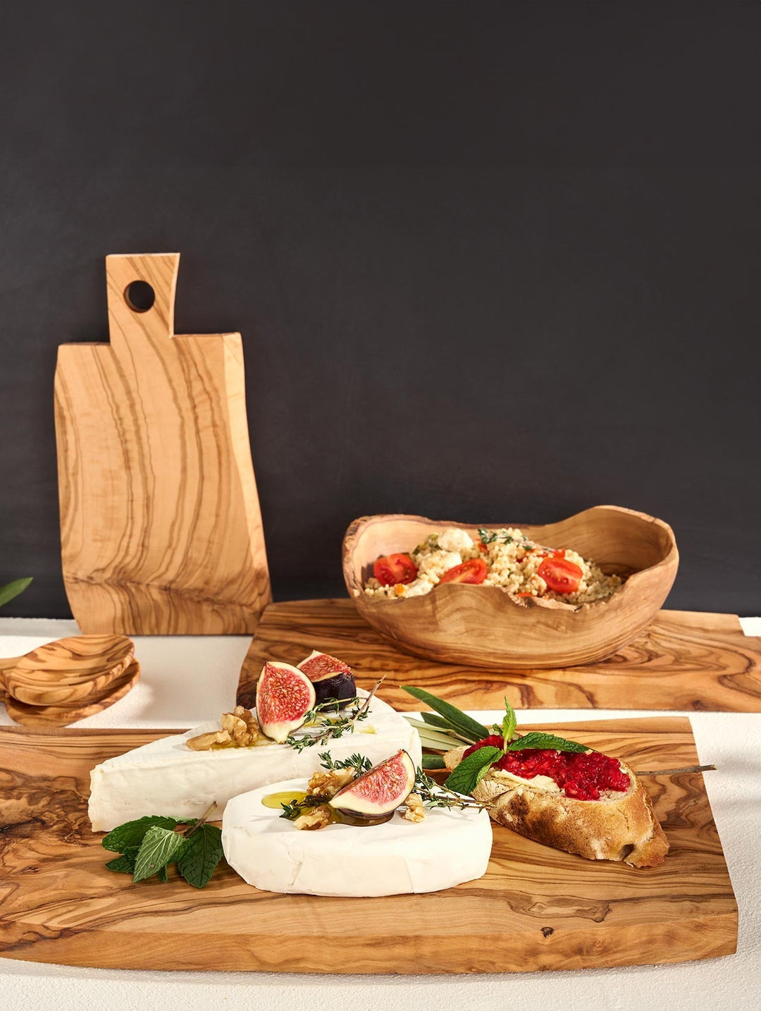 ASA - 43682970 - ASA - Schneidebrett, Olivenholz, 41x25cm