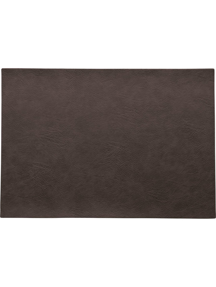 ASA - 78304076 - ASA 'Tischset, black coffee vegan leather'