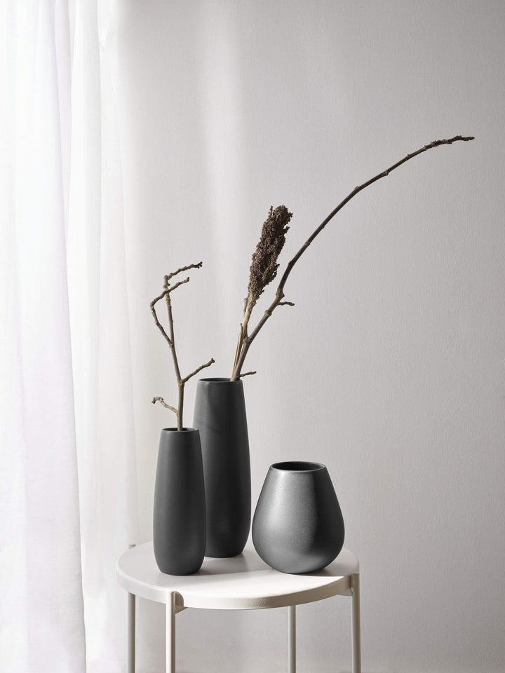 ASA - 91032174 - ASA 'Vase black iron, H32cm'