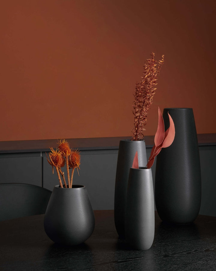 ASA - 91032174 - ASA 'Vase black iron, H32cm'