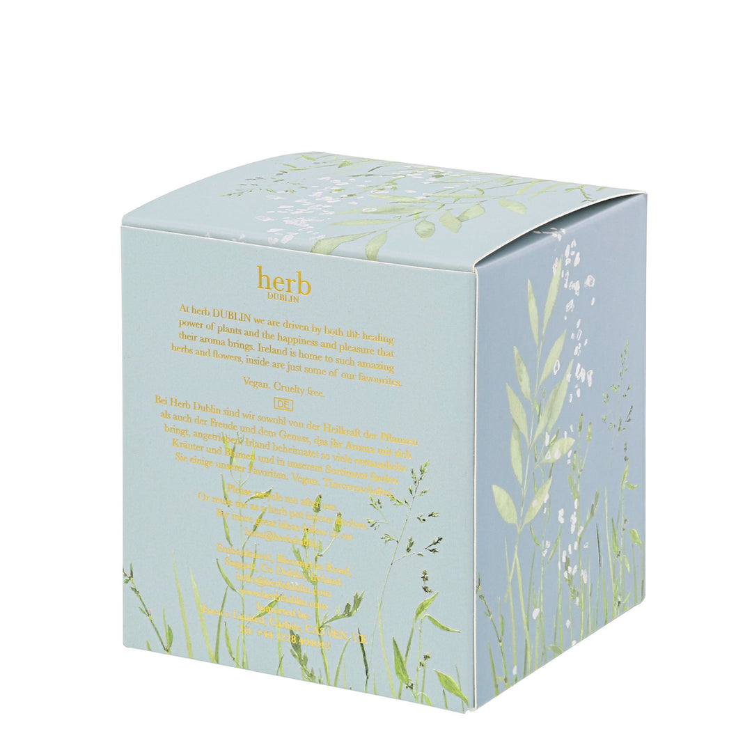 herb - HC - SEA - 89 - Atlantic Meersalz Kerze, herb DUBLIN