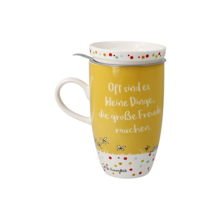 27001421 - Barbara Freundlieb - Kleine Dinge, Goebel, Teetasse mit Deckel und Sieb, 2024