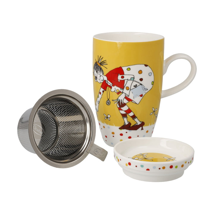 27001421 - Barbara Freundlieb - Kleine Dinge, Goebel, Teetasse mit Deckel und Sieb, 2024