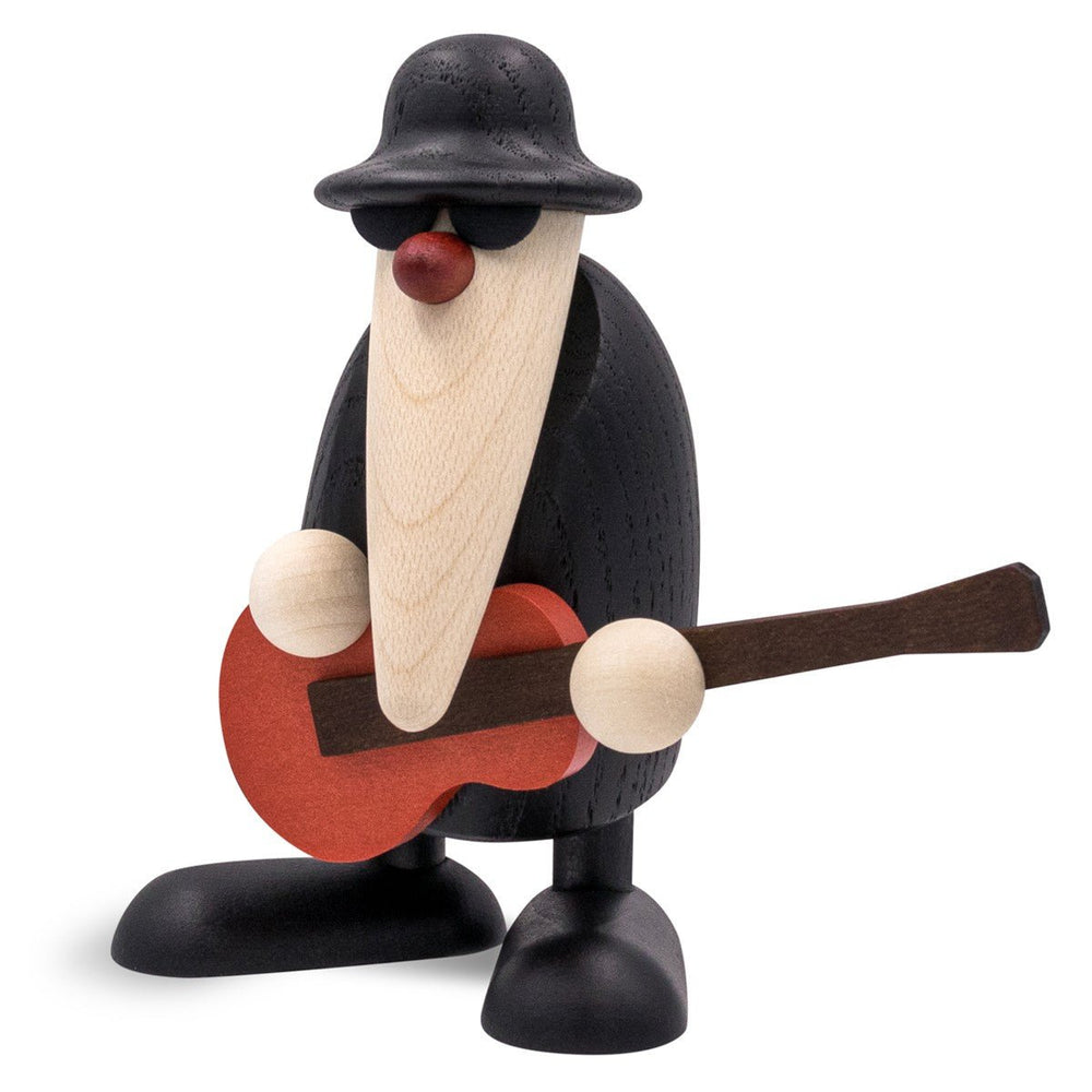 Bjoern Koehler - Kapelle - Herr Loose an der Gitarre, schwarz, 9,3cm-KOE-5693