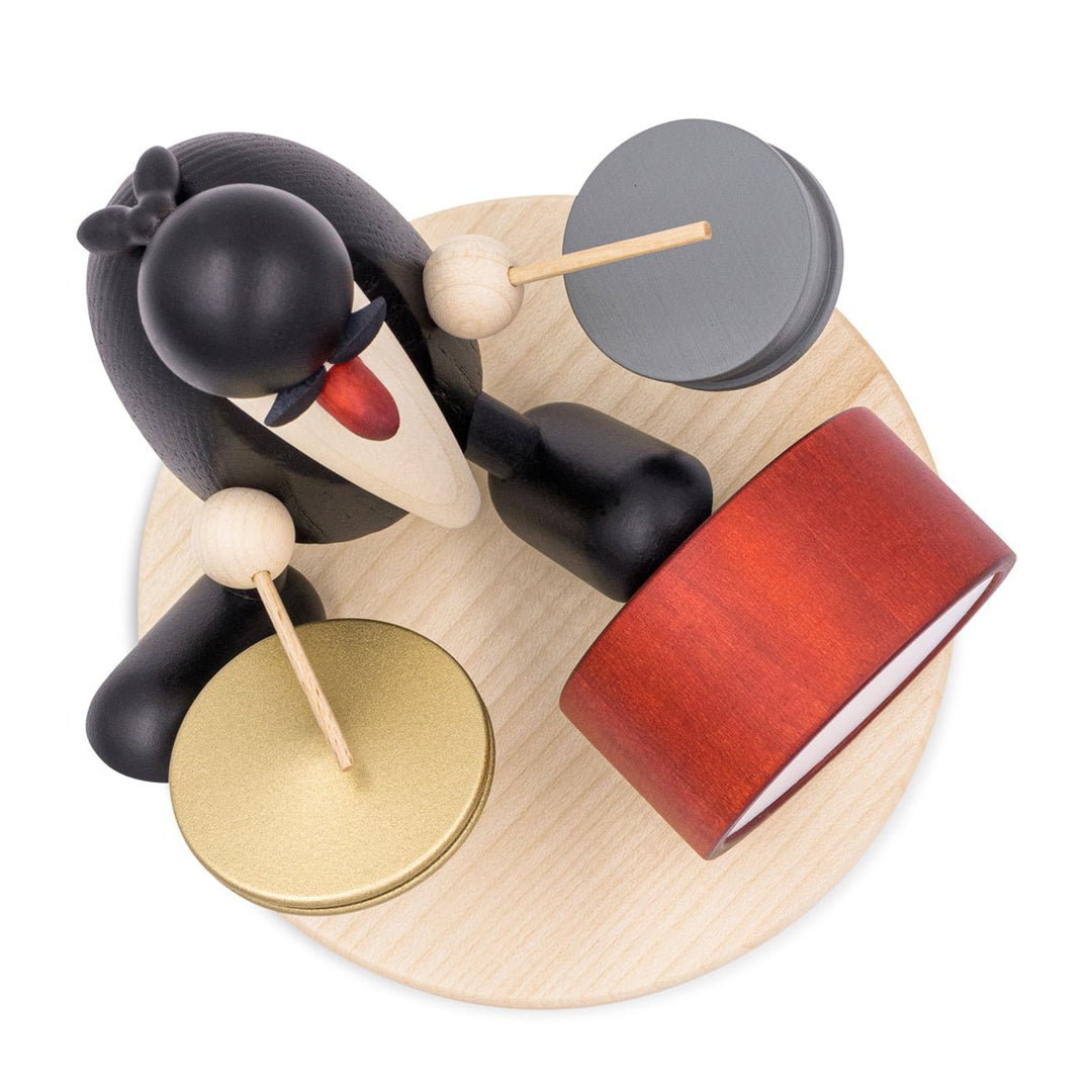 KOE - 5692 - Bjoern Koehler - Kapelle - Herr Schneider am Schlagzeug, schwarz, 10,5cm