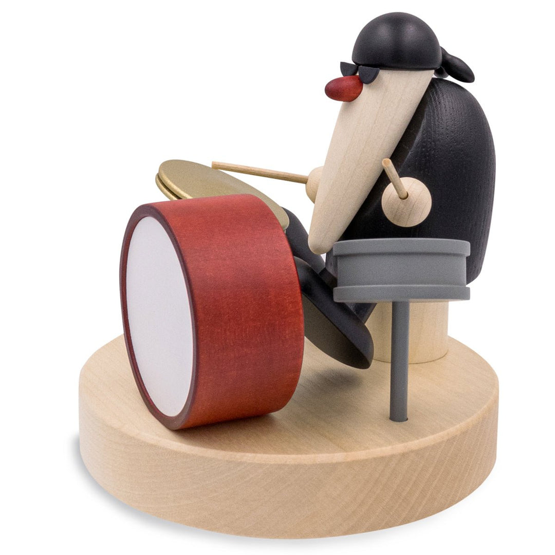 KOE - 5692 - Bjoern Koehler - Kapelle - Herr Schneider am Schlagzeug, schwarz, 10,5cm