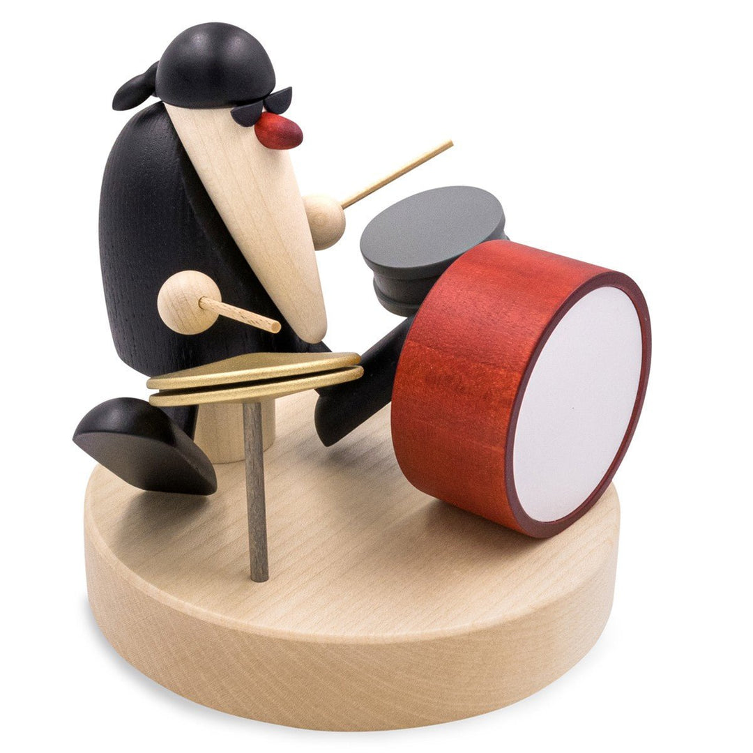 KOE - 5692 - Bjoern Koehler - Kapelle - Herr Schneider am Schlagzeug, schwarz, 10,5cm