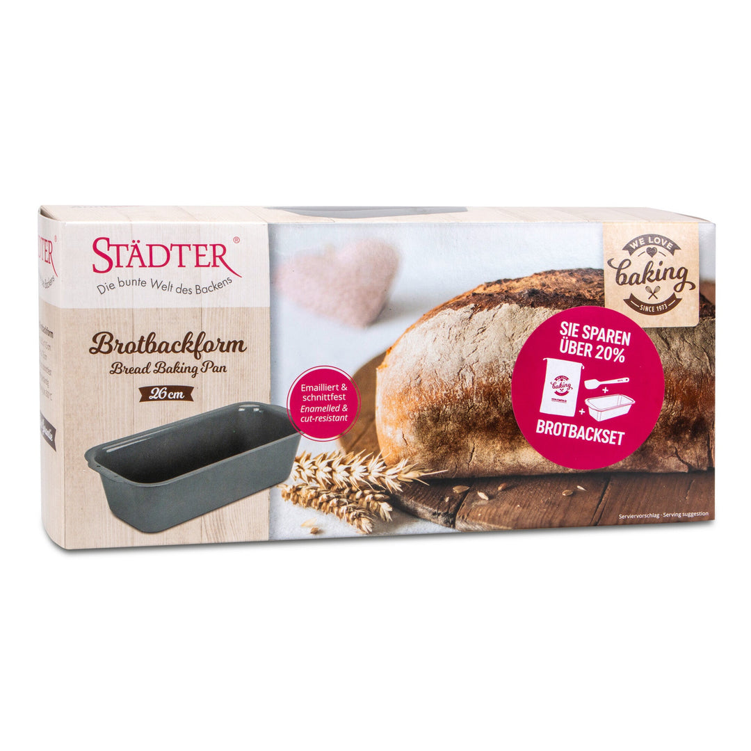 STA - 661981 - Brotbackset 3 - teilig, Städter, 30cm