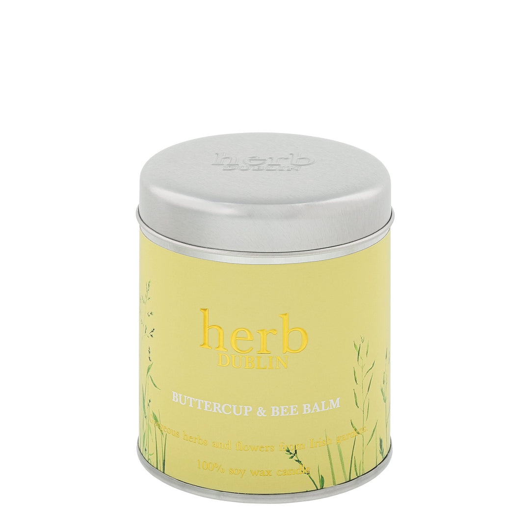 herb - HTS - BB - Butterblume und Bienenbalsam Zinn Kerze, herb DUBLIN