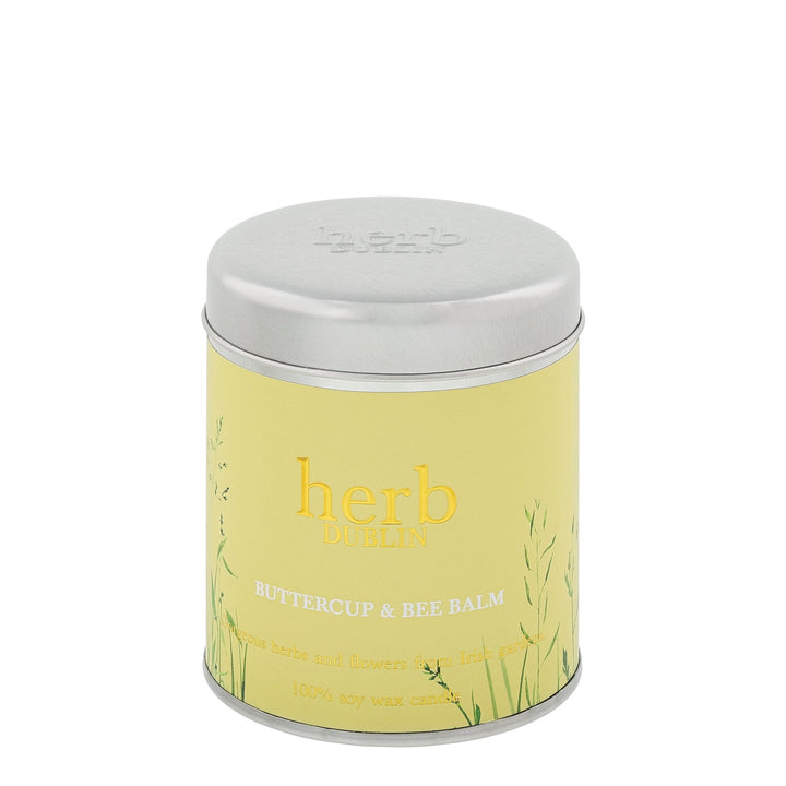 herb - HTS - BB - Butterblume und Bienenbalsam Zinn Kerze, herb DUBLIN
