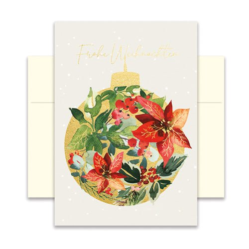 CHI - LT638 - chic.mic 'Doppelkarte mit Umschlag' "Frohe Weihnachten"