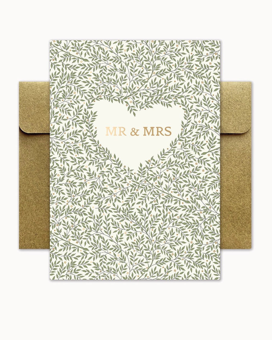 CHI - LT295 - chic.mic 'Doppelkarte mit Umschlag' "MR&MRS"