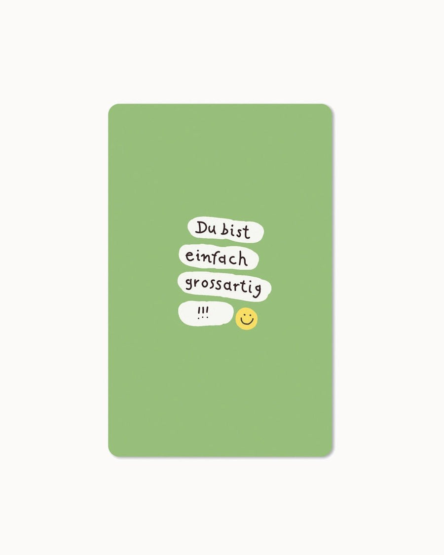 CHI - LC321 - chic.mic 'Lunacard Postkarte' "Du bist einfach großartig!