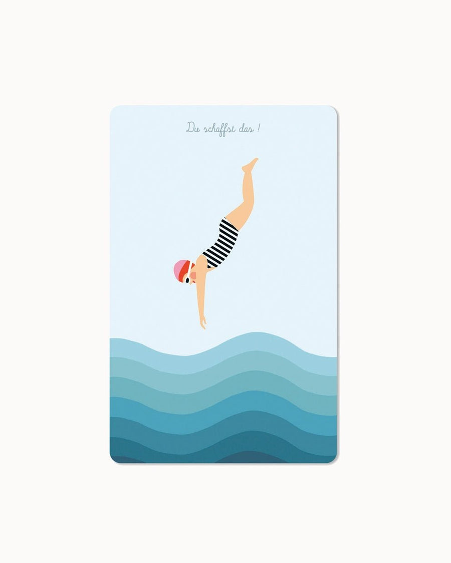 CHI - LC316 - chic.mic 'Lunacard Postkarte' "Du schaffst das!