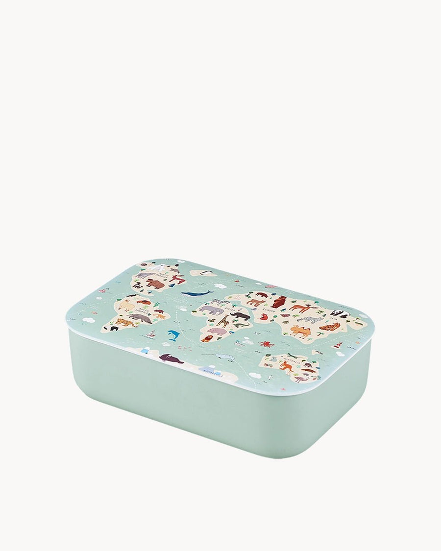 chic.mic 'Lunchbox - animal map'-CHI-BPCL103