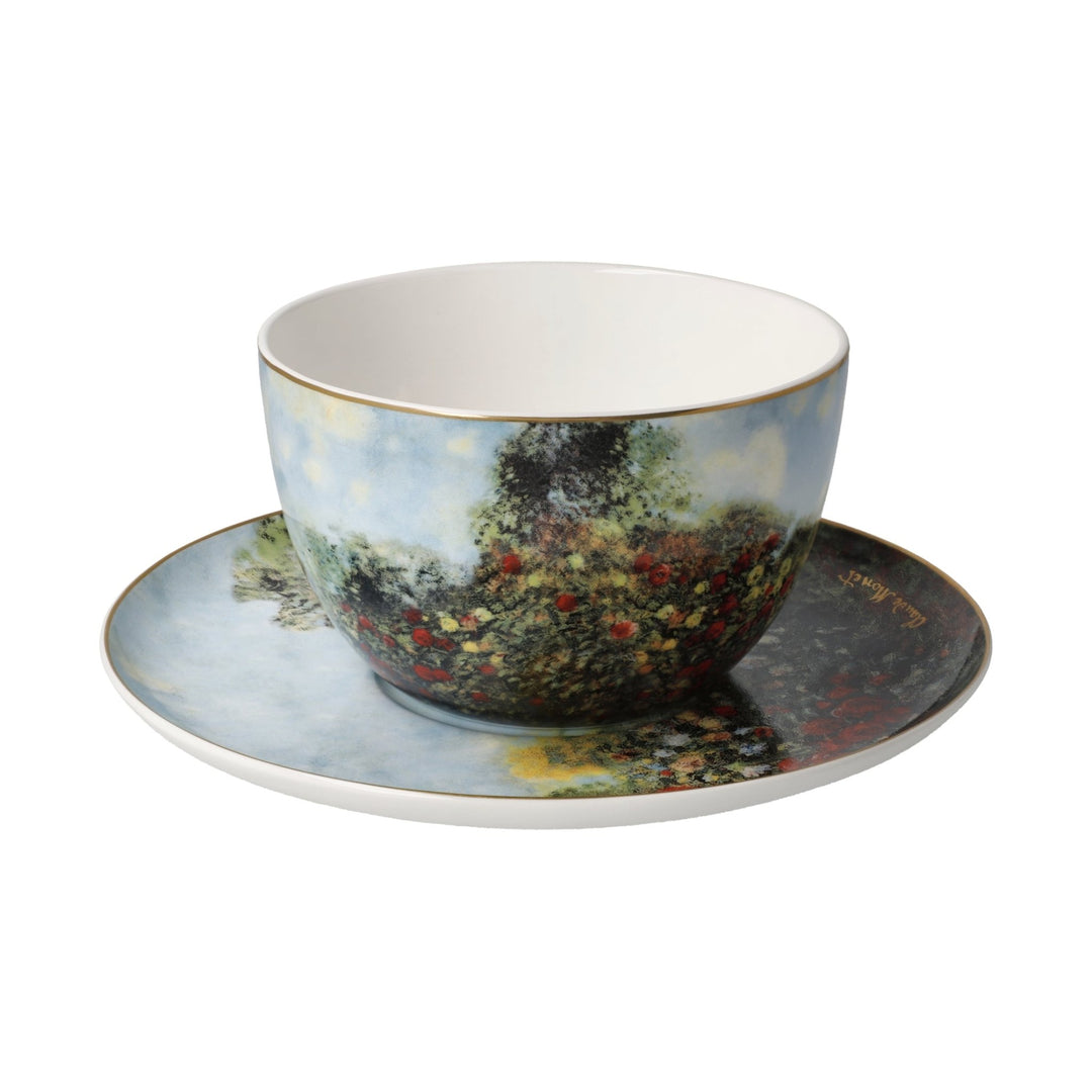 67075021 - Claude Monet - Das Künstlerhaus, Goebel, Milchkaffeetasse, 2024