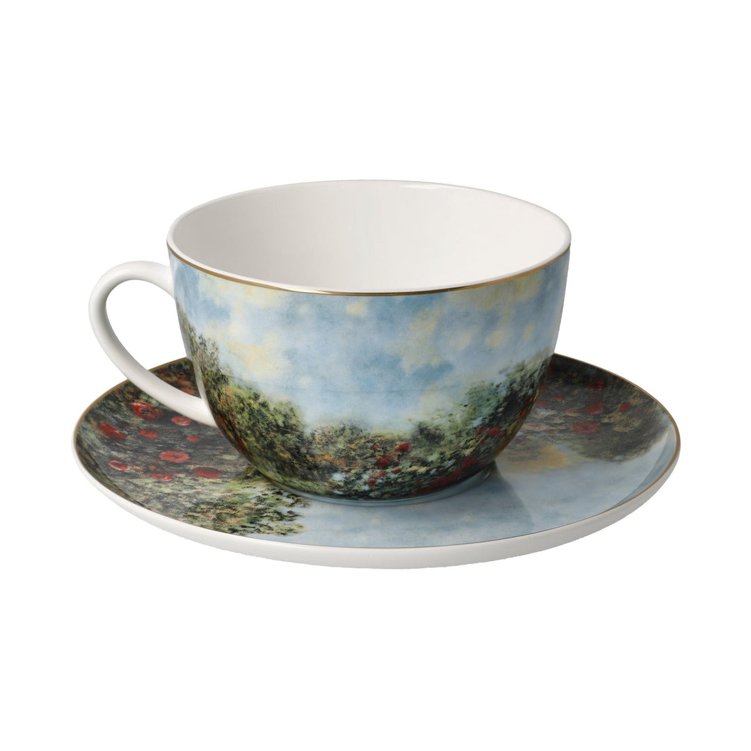 67075021 - Claude Monet - Das Künstlerhaus, Goebel, Milchkaffeetasse, 2024