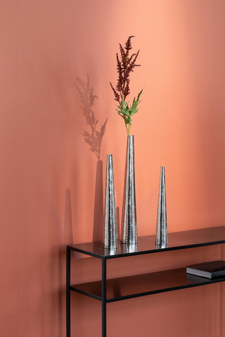 FINK - 157001 - CUBA - Vase gehämmert - Edelstahl 36cm, Fink