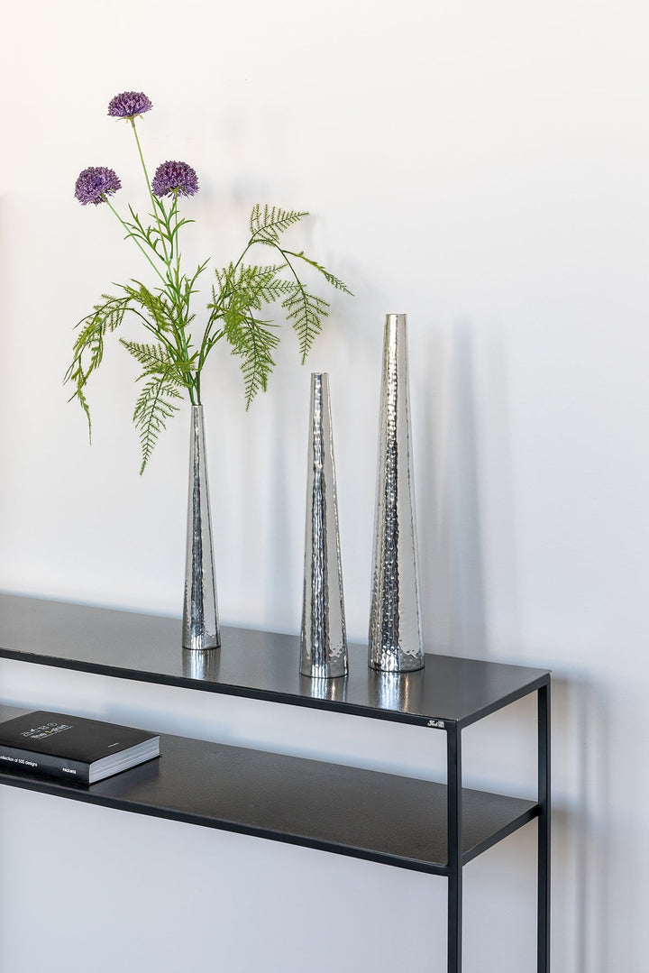 FINK - 157001 - CUBA - Vase gehämmert - Edelstahl 36cm, Fink