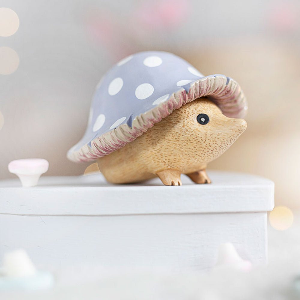 dcuk - HED01GY - dcuk - Fliegenpilz Hedgy (Grau) - 9 cm