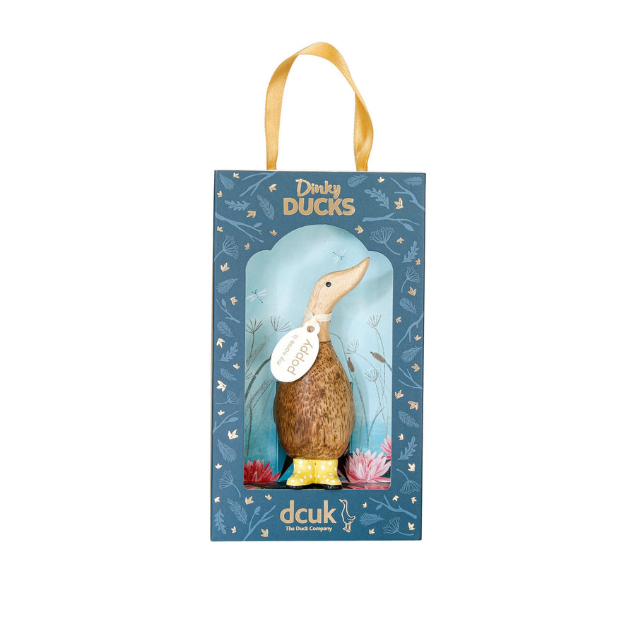 dcuk - DDW1SY - dcuk - Spotty Boots Dinky Duck (Yellow) - h 11 cm