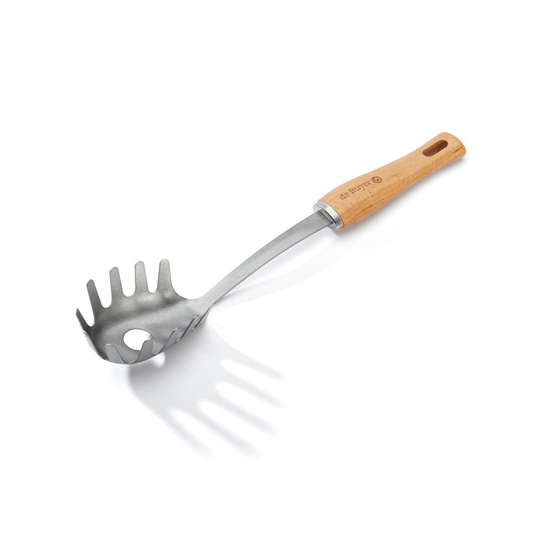DEB - 2701.09 - de Buyer 'Spaghettilöffel Edelstahl & Holz - B Bois'