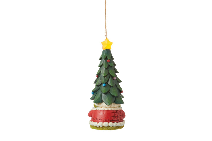 6015227 - Der Grinch Gnome leuchtet HO Ornament - 13,5cm, Jim Shore 2024