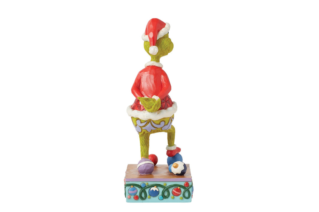 6015219 - Der Grinch tritt auf ein Ornament - 18,5cm, Jim Shore 2024