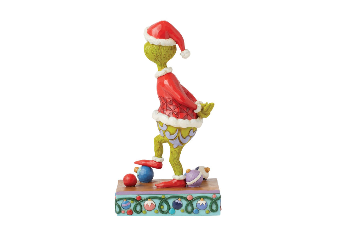 6015219 - Der Grinch tritt auf ein Ornament - 18,5cm, Jim Shore 2024