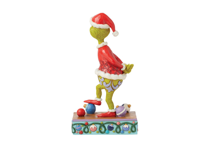 6015219 - Der Grinch tritt auf ein Ornament - 18,5cm, Jim Shore 2024