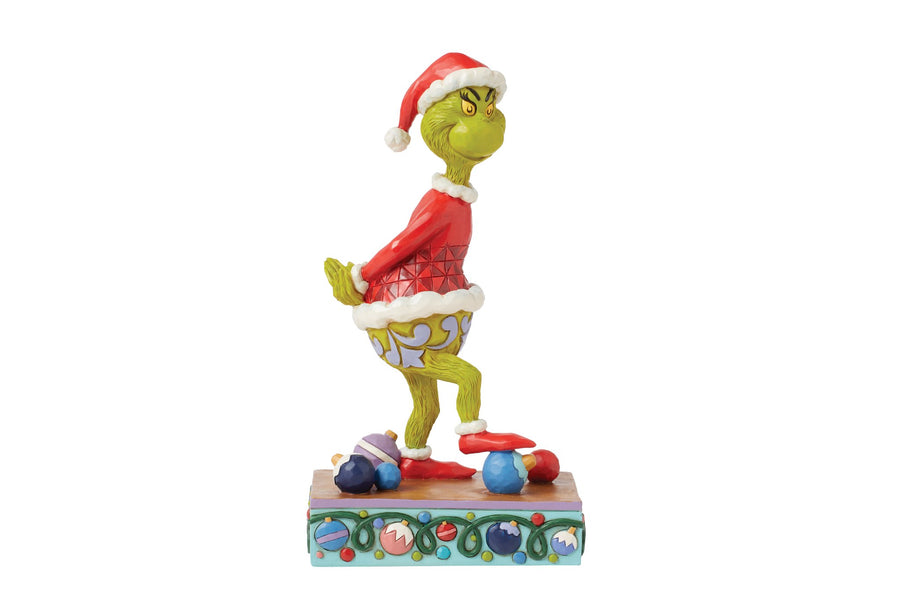 6015219 - Der Grinch tritt auf ein Ornament - 18,5cm, Jim Shore 2024