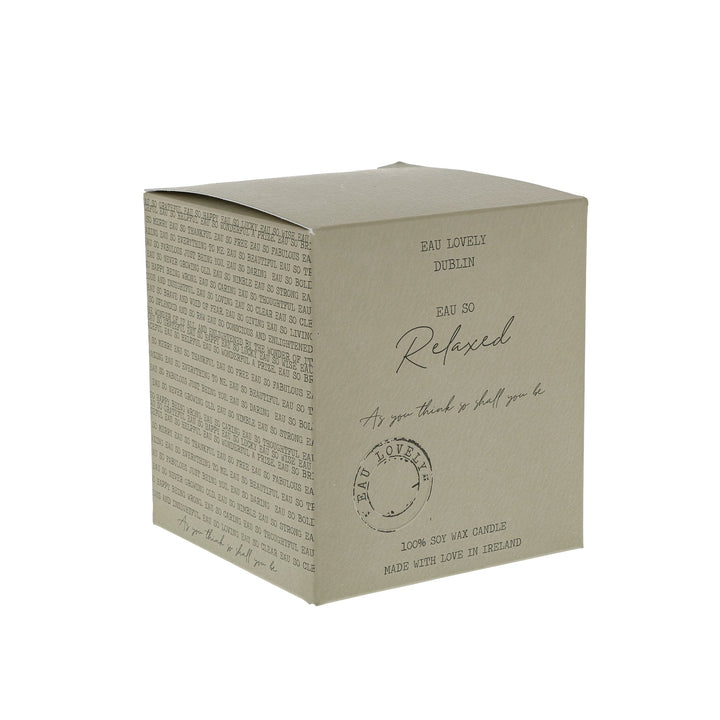 herb - EL - REL - AMBER - Eau So Relaxed Kerze von Eau Lovely DUBLIN