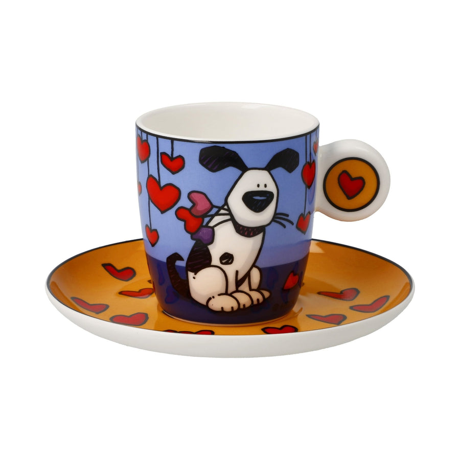 67200111 - Ed Heck - Love Dog, Goebel, Espressotasse, 2024
