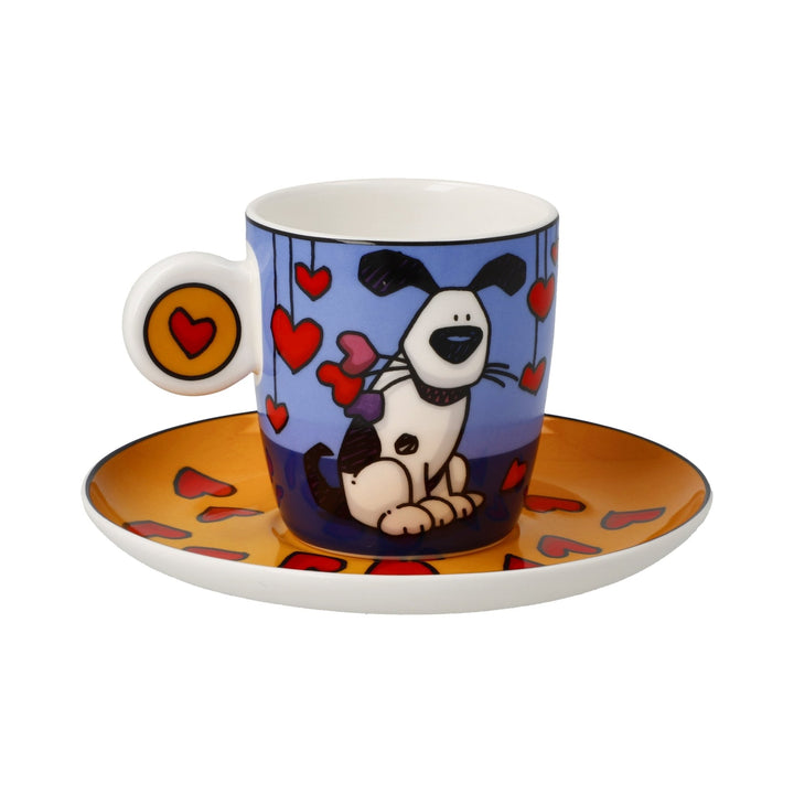 67200111 - Ed Heck - Love Dog, Goebel, Espressotasse, 2024