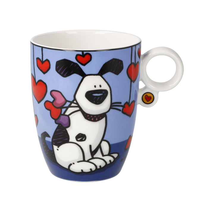 67200091 - Ed Heck - Love Dog, Goebel, Künstlertasse, 2024