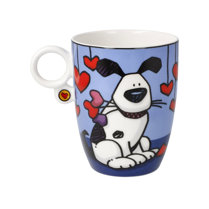 67200091 - Ed Heck - Love Dog, Goebel, Künstlertasse, 2024