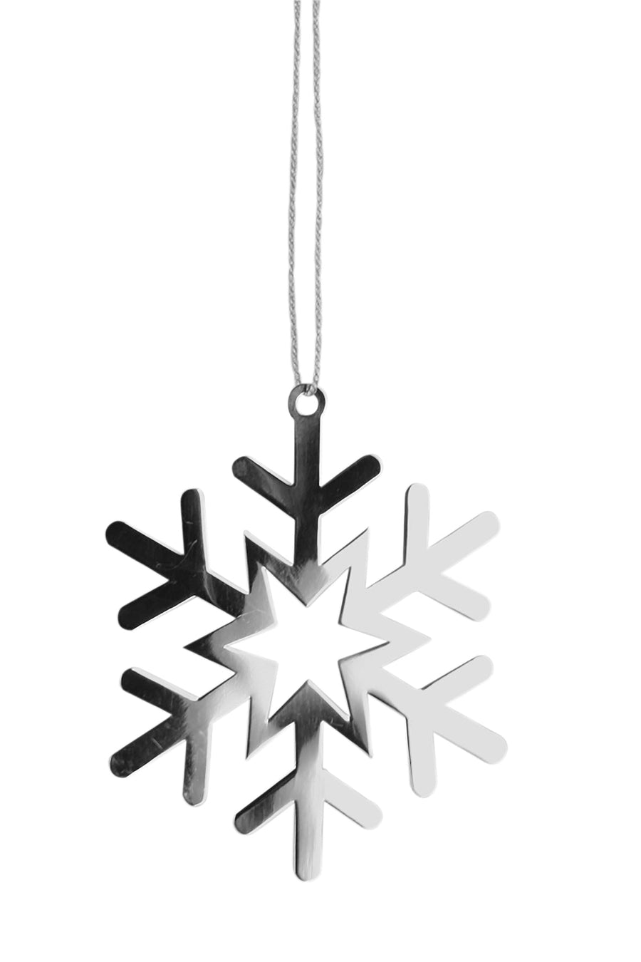FINK - 151134 - Fink 'Anhänger Schneestern, Edelstahl, H10cm, L9cm'