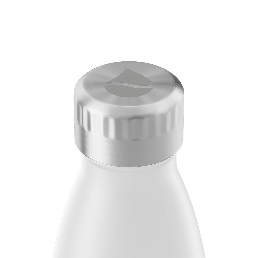 FLSK Isolierflasche 'White 350 ml - Weiß'-1010-0350-0010