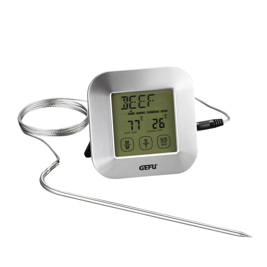 GE21790 - GEFU 'Digitales Bratenthermometer PUNTO mit Timer - Braten / BBQ'