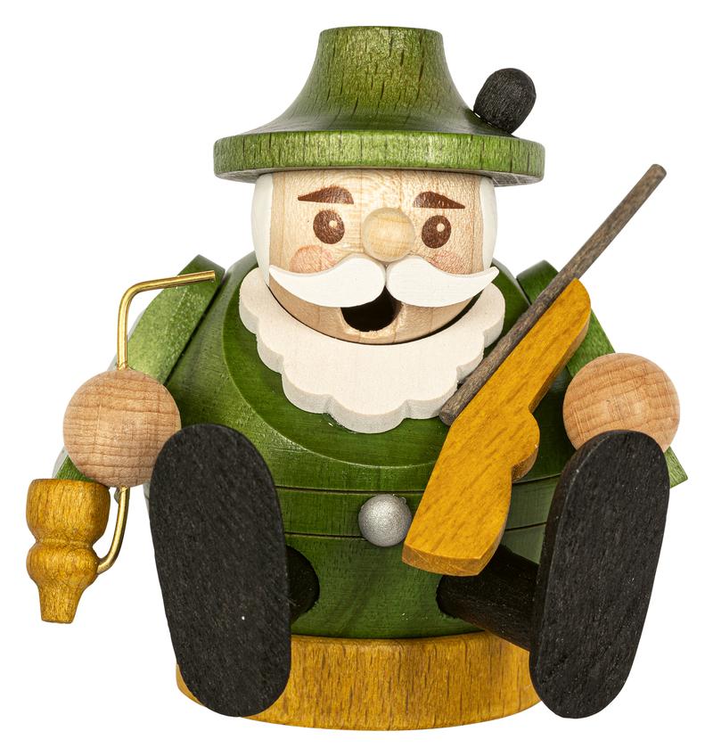 RGL - 26706 - Glässer Volkskunst 'Minikugelrauchmann Förster' 7cm