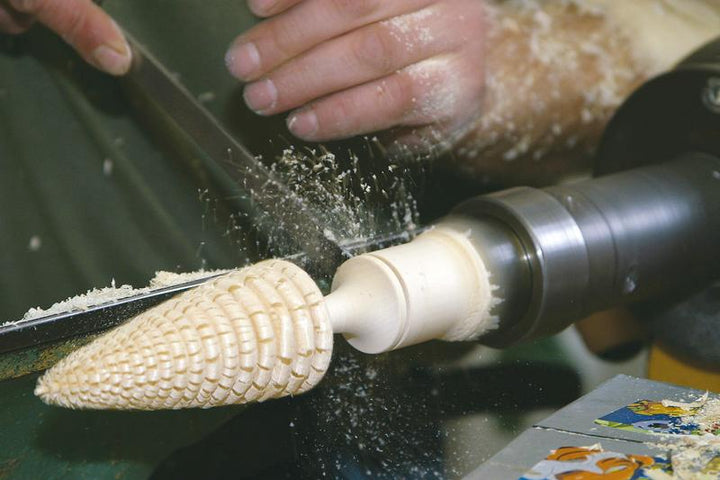 RGL - 16704 - Glässer Volkskunst 'Pyramide Christi Geburt 4 - stöckig für Teelichter' 74cm