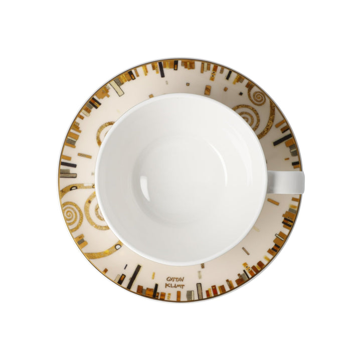 67012531 - Goebel Artis Orbis Gustav Klimt 'Der Kuss - Tee - /Cappuccinotasse'