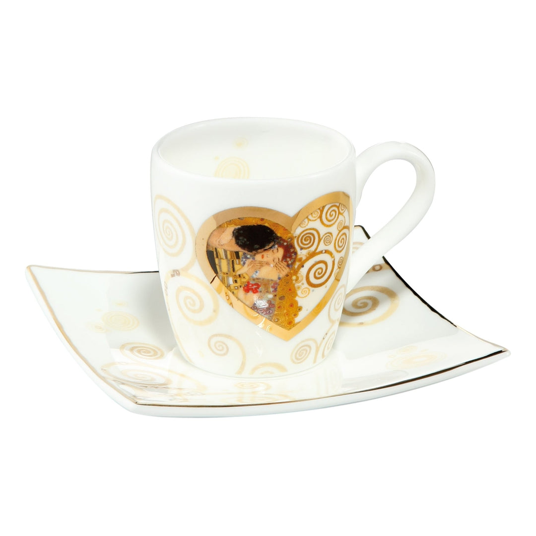 67011821 - Goebel Artis Orbis Gustav Klimt 'Heart Kiss - Espressotasse'