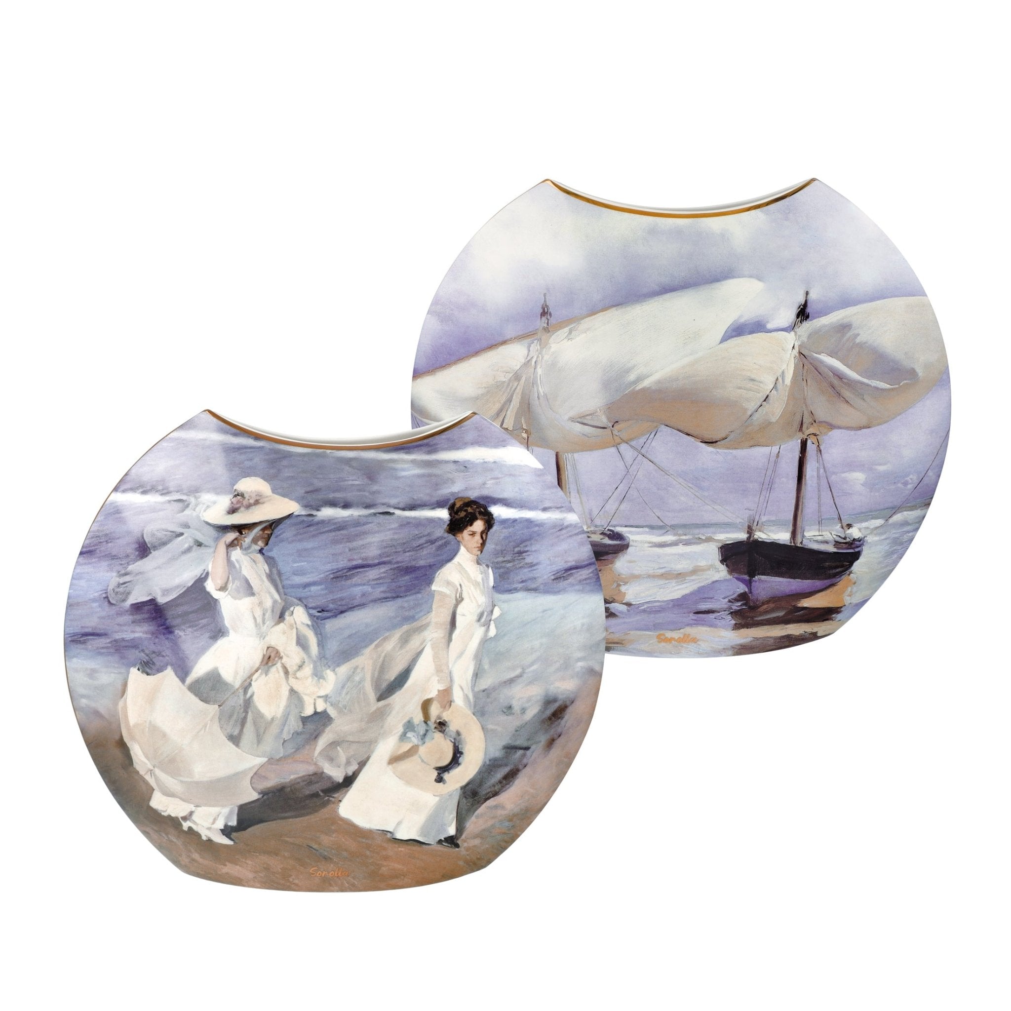 Goebel Artis Orbis Joaquin Sorolla 'AO P VA Boats, Seashore 30' – AutAll &  Victoria's Laden