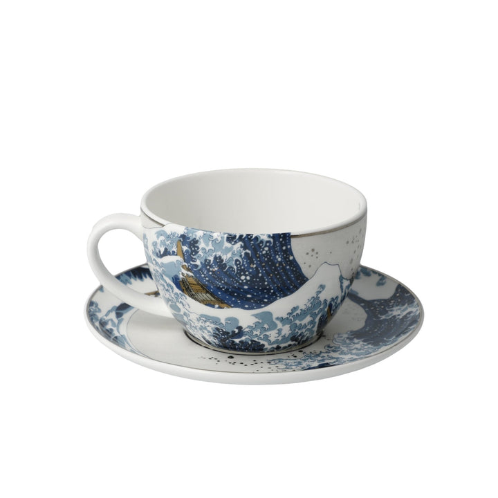 67012521 - Goebel Artis Orbis Katsushika Hokusai 'Die Welle - Tee - /Cappuccinotasse'